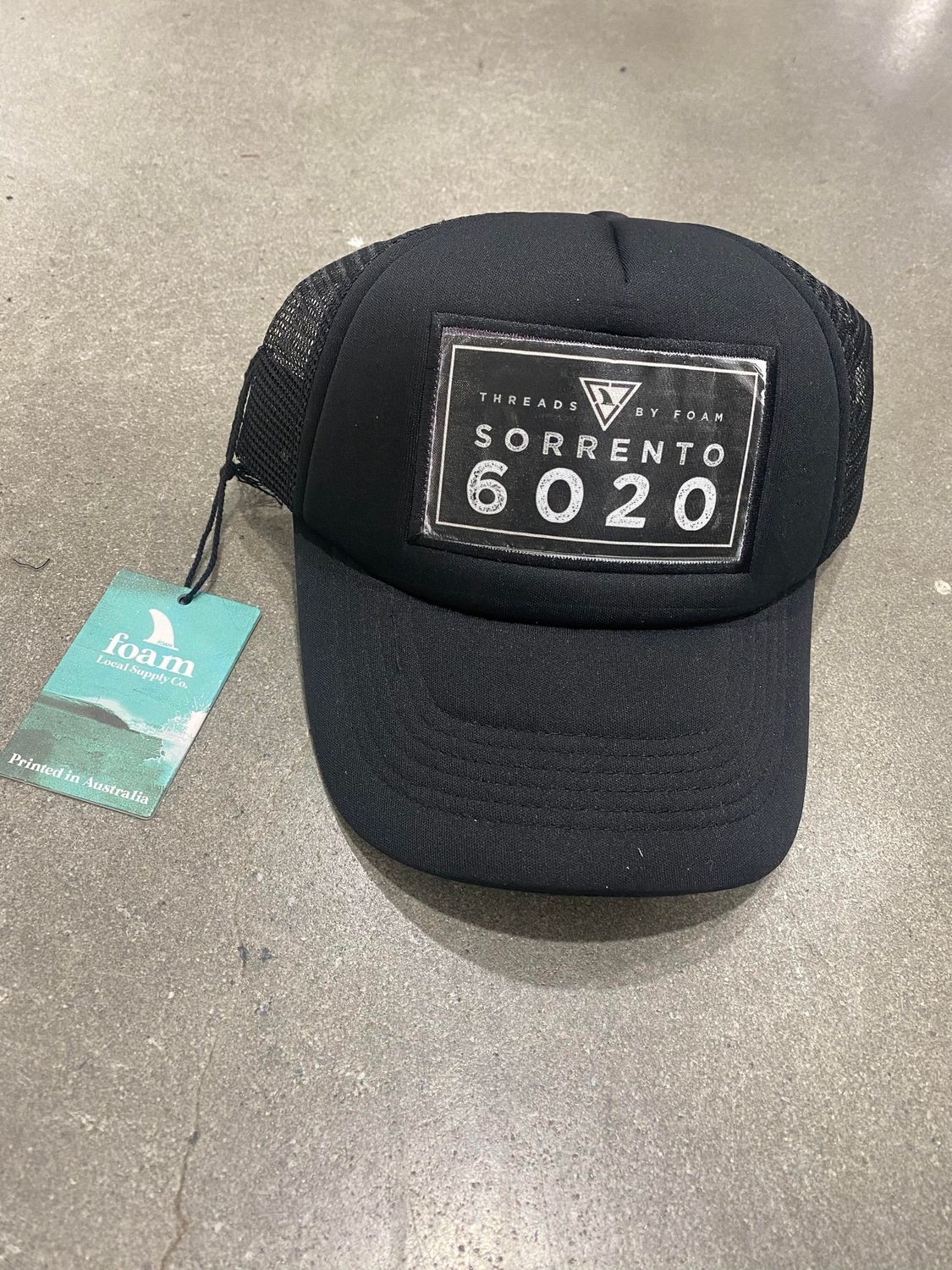 Sorrento Postcode Trucker Cap