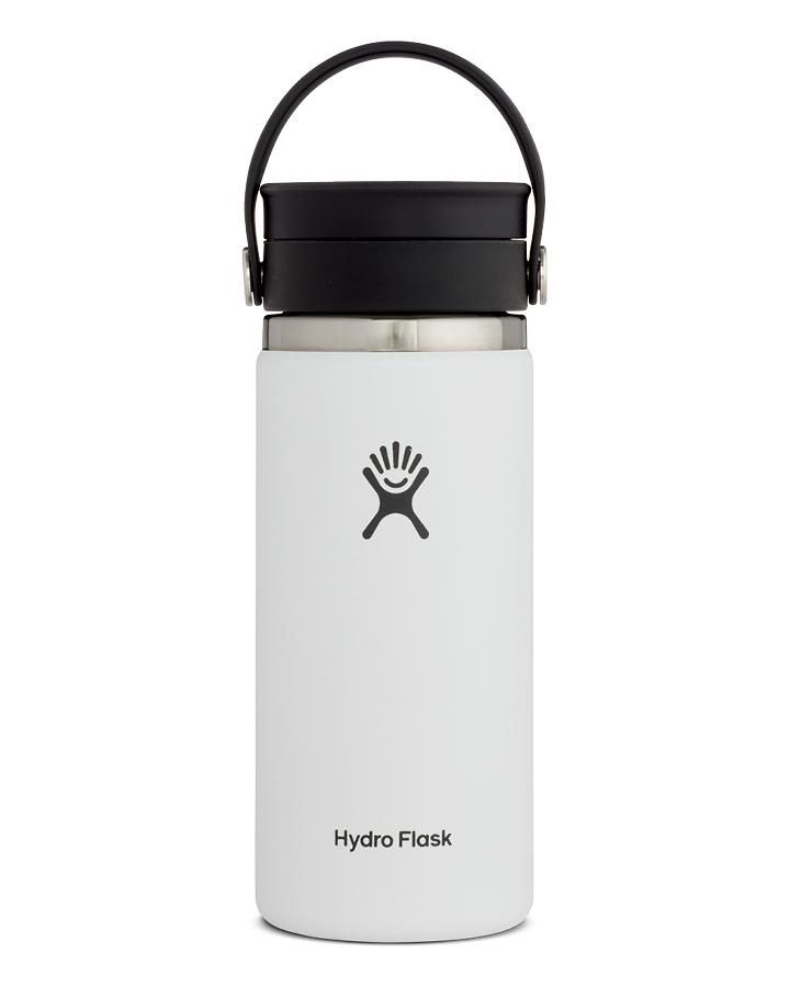 16 oz Wide Mouth Flex Sip, Color: White
