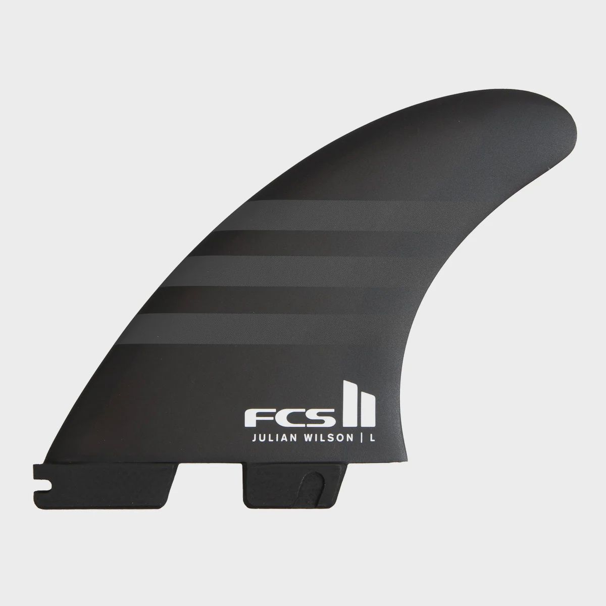 FCS II Julian Wilson Tri Fin Set - Black Black