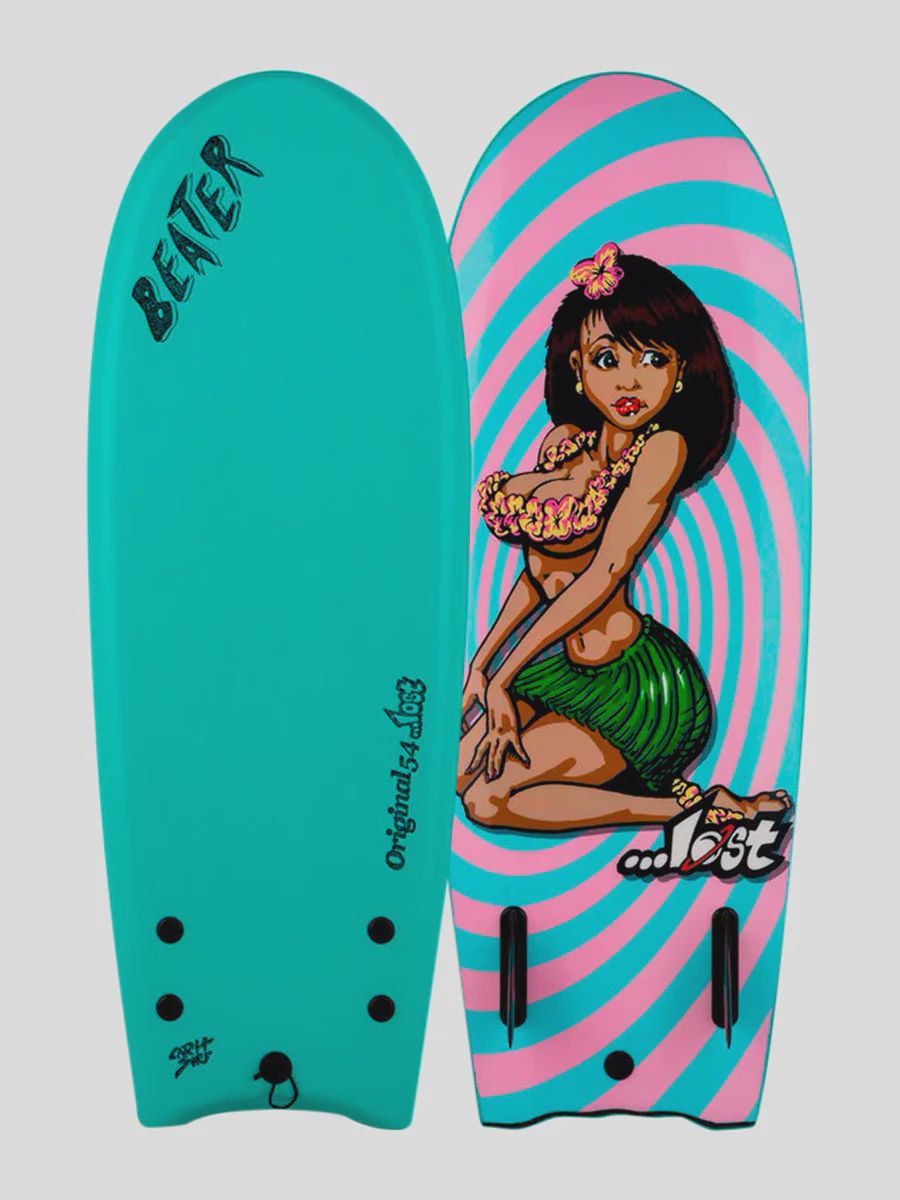 Beater Original 54 Twin Fin - Hula Girl
