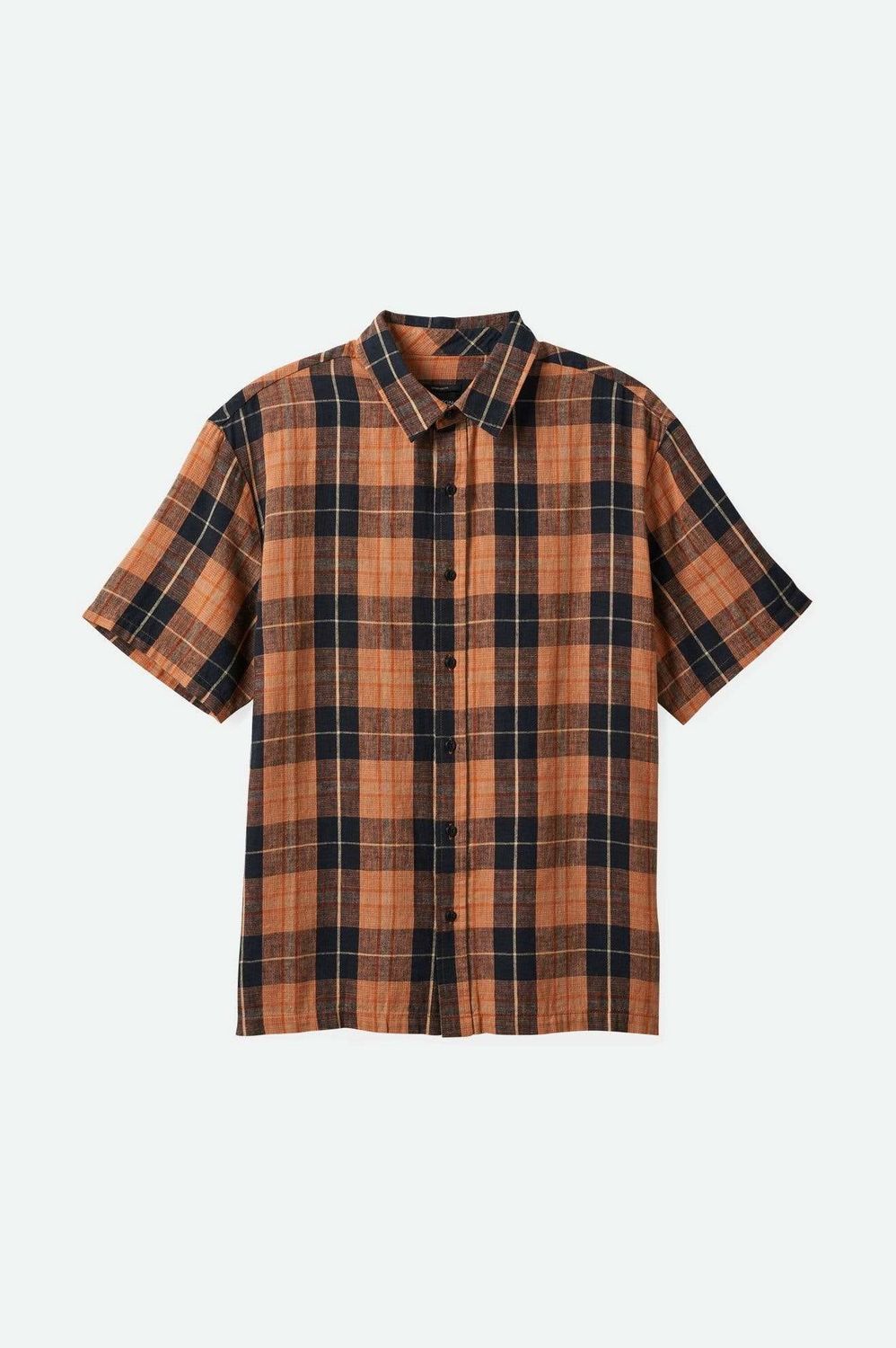 Cru Linen Blend Relaxed S/S Woven Shirt