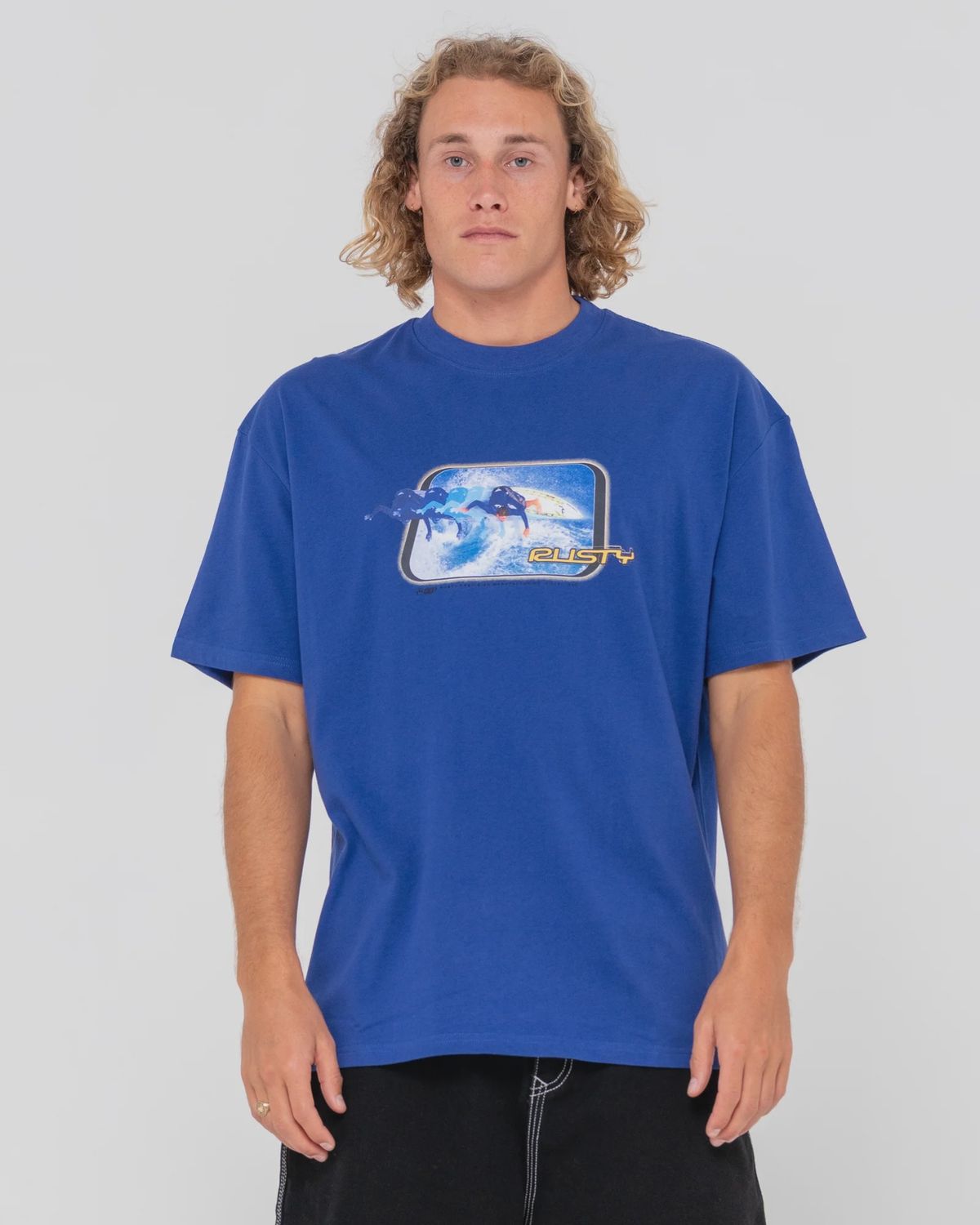 Tidal Kombat Twice Oversized Graphic Tee