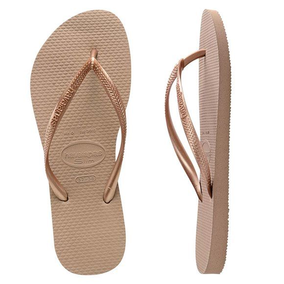 Slim Metallic Rose Gold
