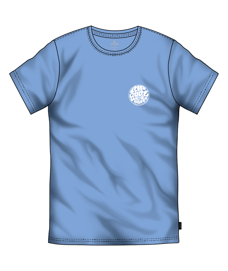 Wettie Icon Tee - Kids, Color: Ice Blue, Size: 08