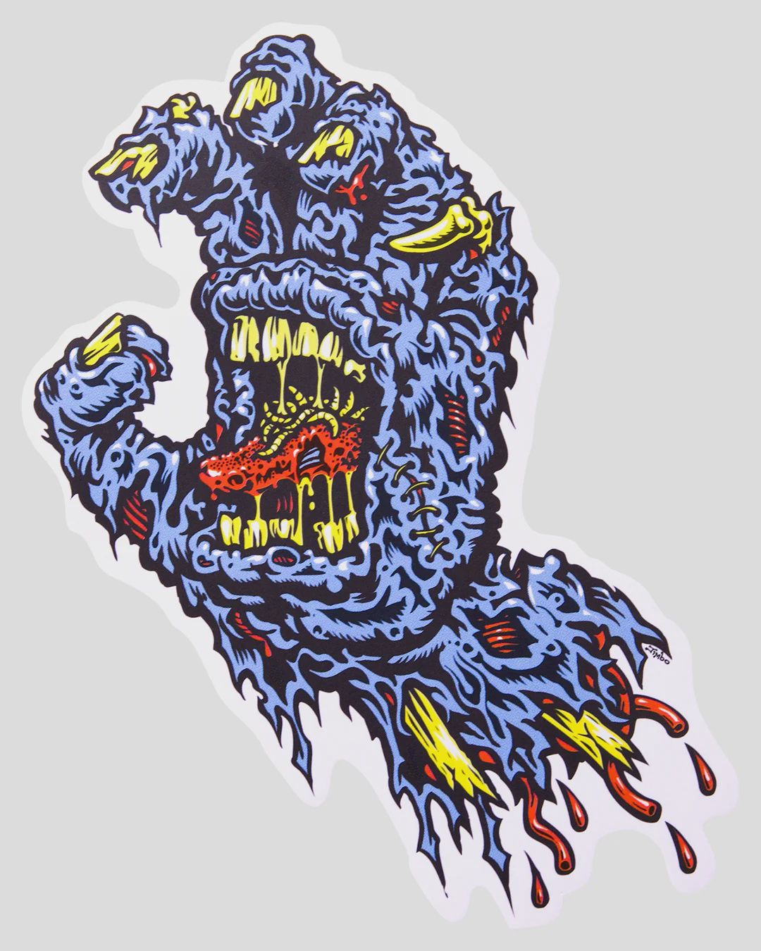 SC Decaying Hand Sticker