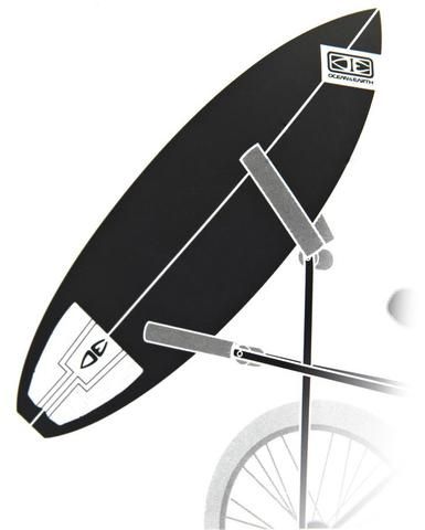 Bike back mount rack
