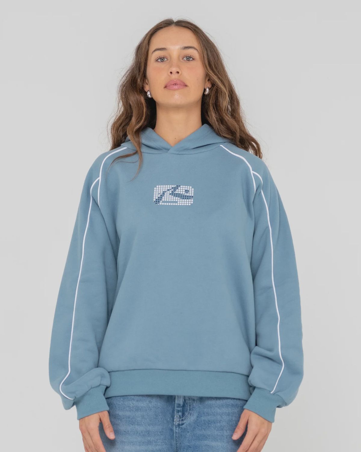 Digi Oversized Fleece Hoodie