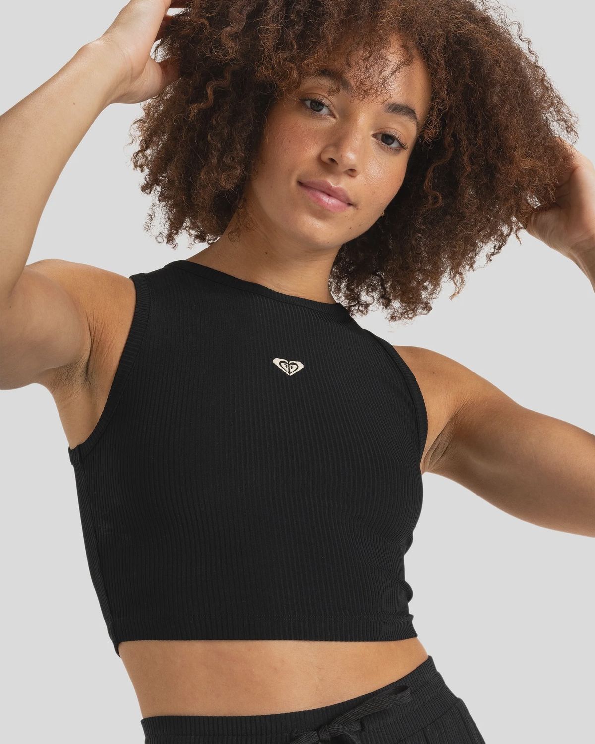 Womens Rise &amp; Vibe Rib Tank Top