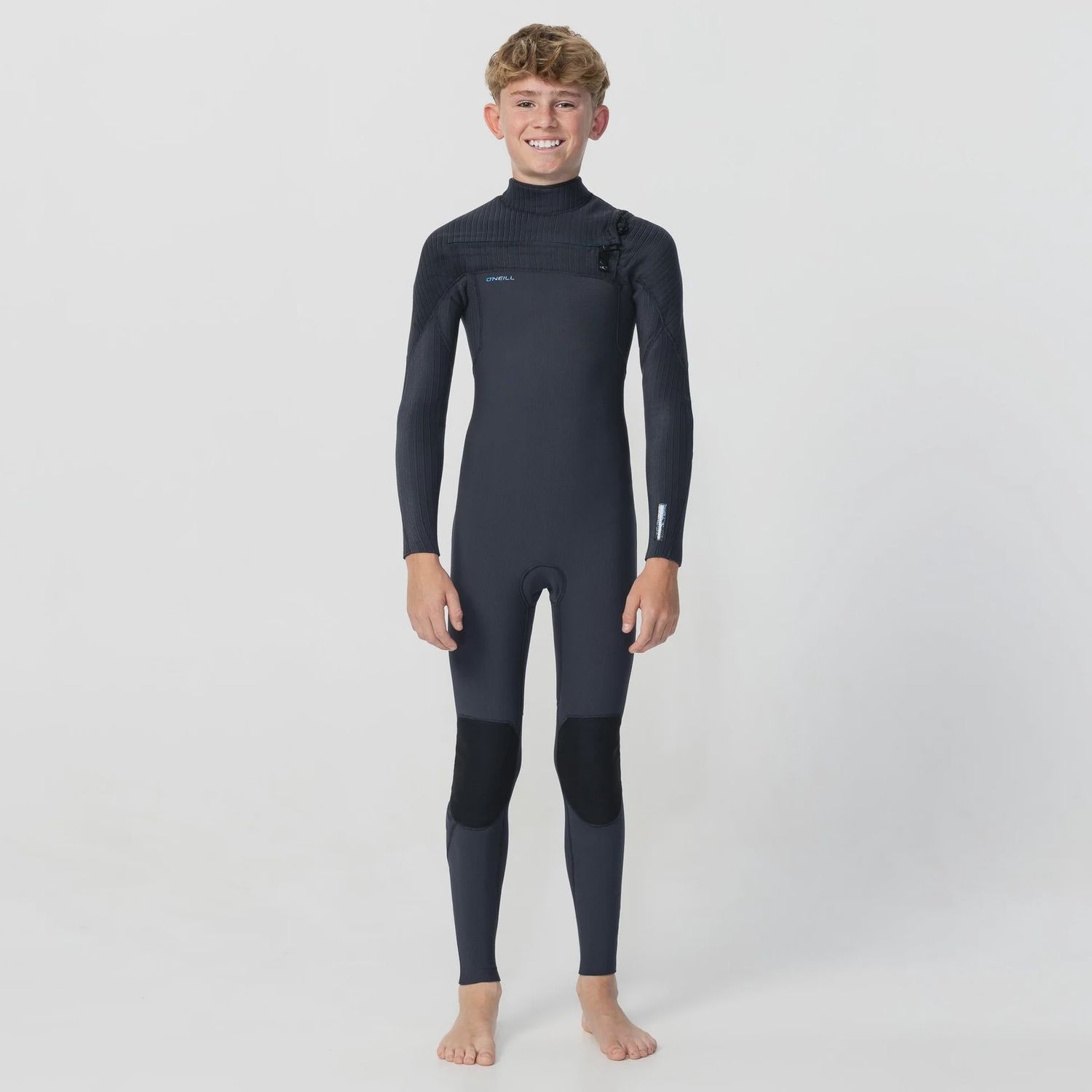 Boys Hyperfreak 4/3+ Steamer Chest Zip Wetsuit