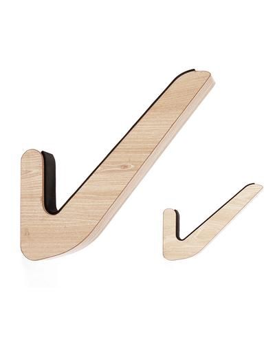 Longboard timber wall rack