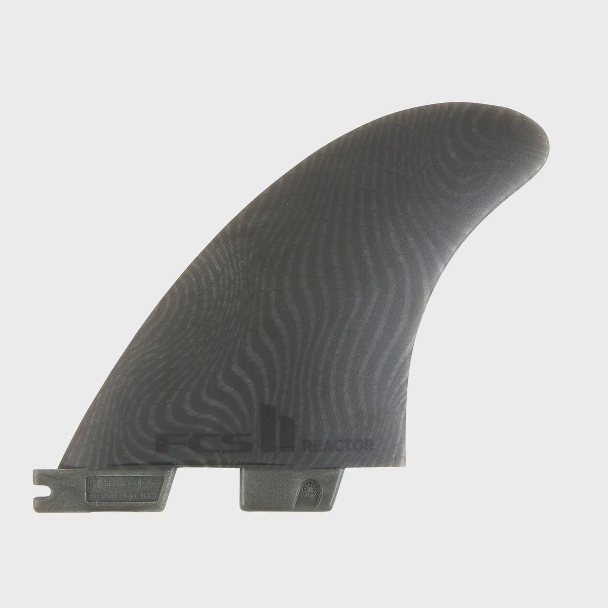 FCS II Reactor Neo Glass Med Ash tri Fins