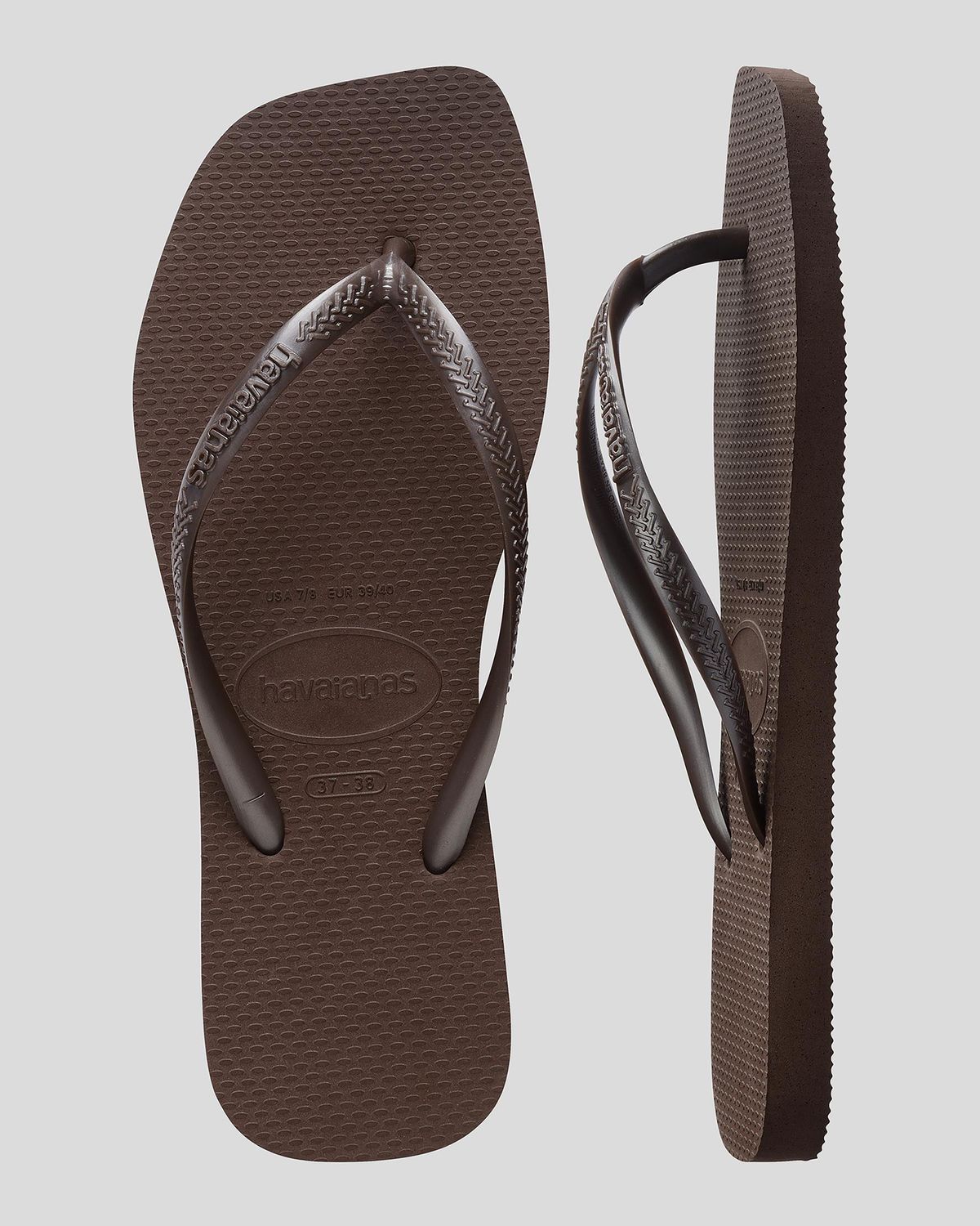 Slim Square Toe Thongs