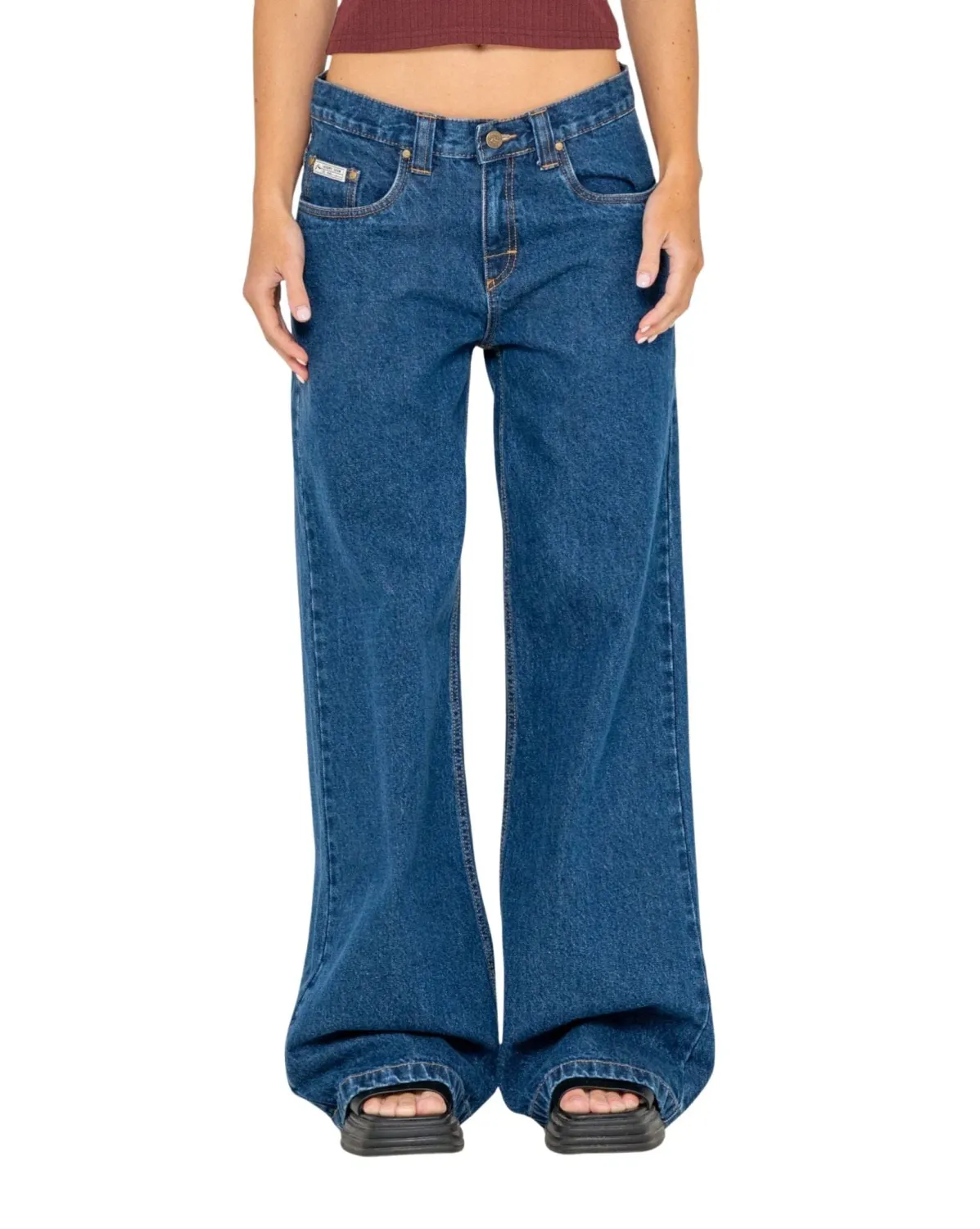 Wendy Wide Low Rise Jean