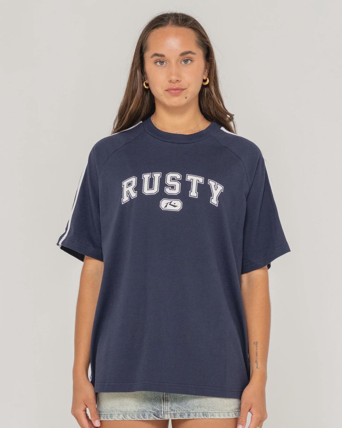 All Saint Collegiate OG Oversized Tee