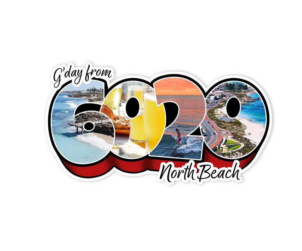 North Sticker