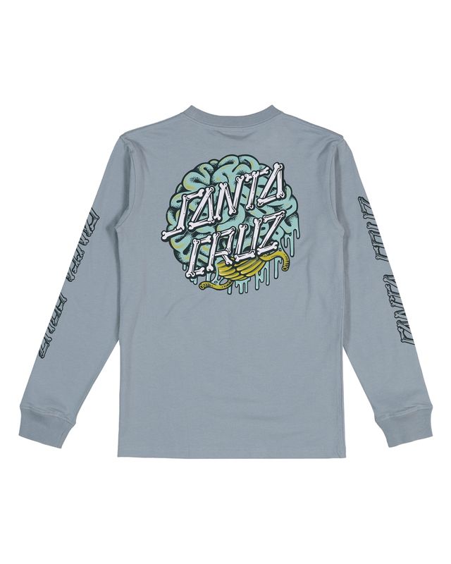 Brain Dot Centre Hollow Strip Long Sleeve