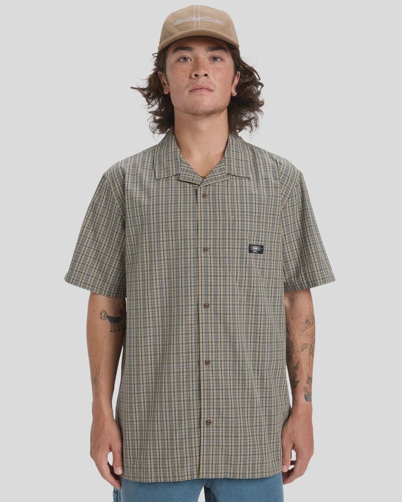 Mens Liquid Metal Short Sleeve Shirt
