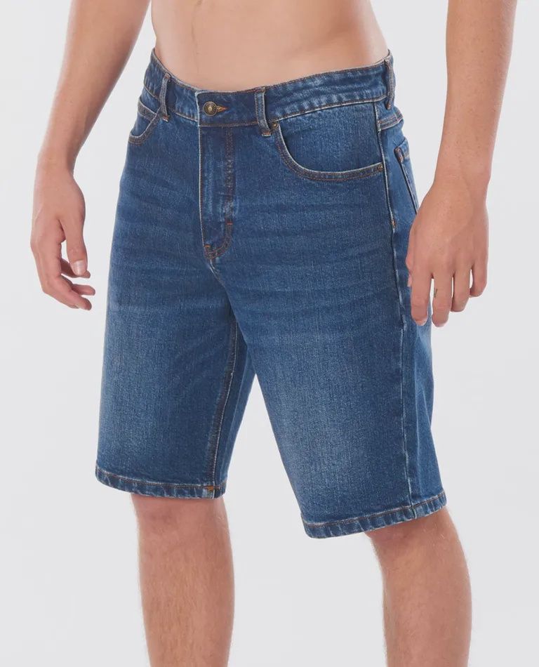 Tidal Blue 21" Denim Walkshort