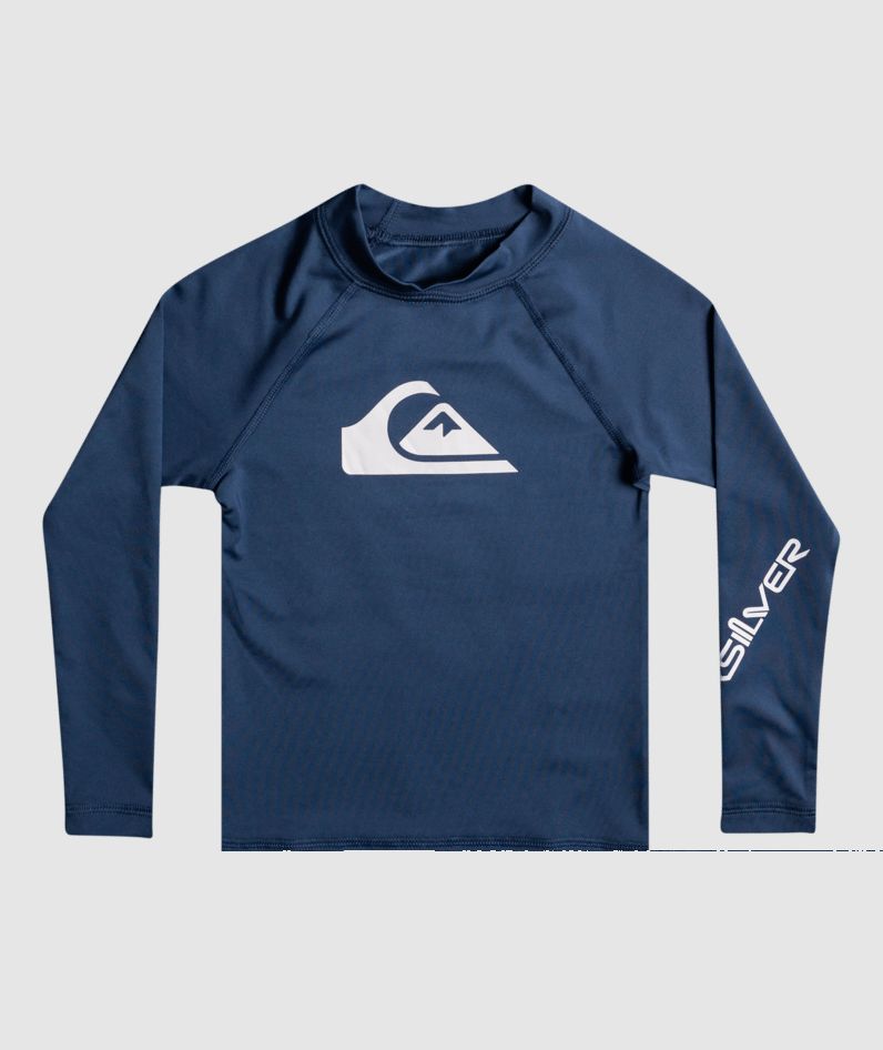 Boys 2-7 All Time Long Sleeve UPF 50 Rash Vest