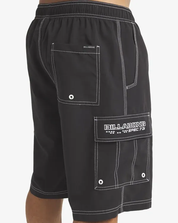 Throw On Boardshorts, Color: Black, Size: XS