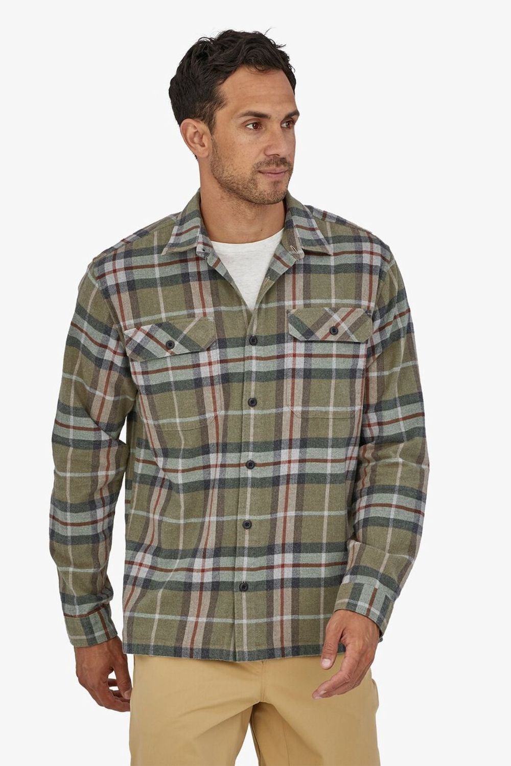 M's L/S Organic Cotton MW Fjord Flannel Shirt