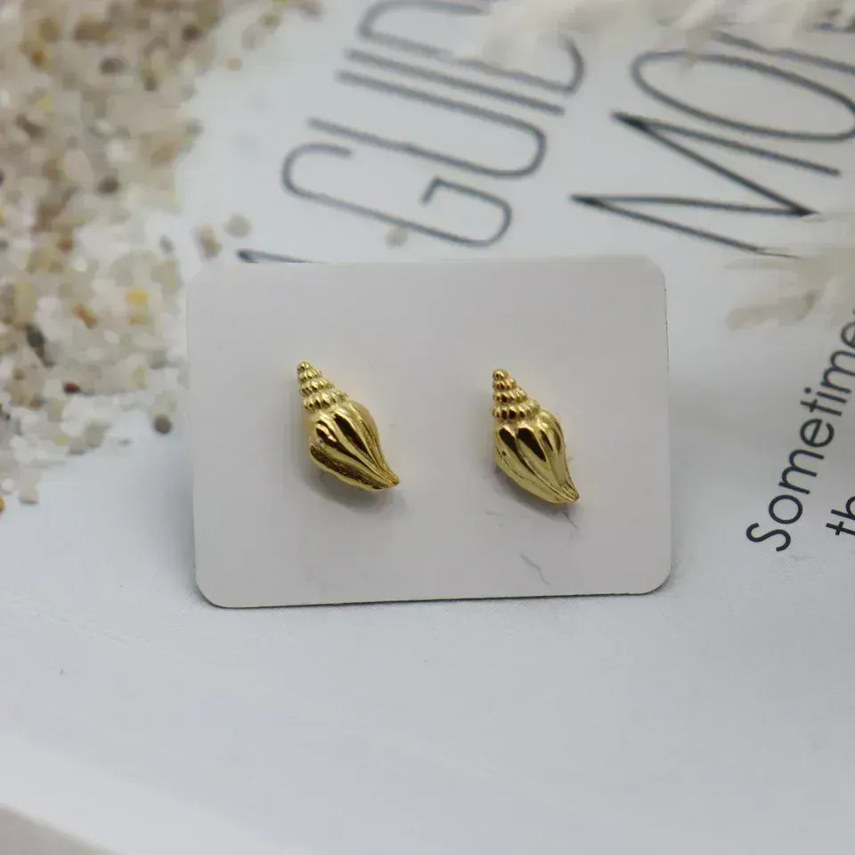 Seashell Stud Earrings