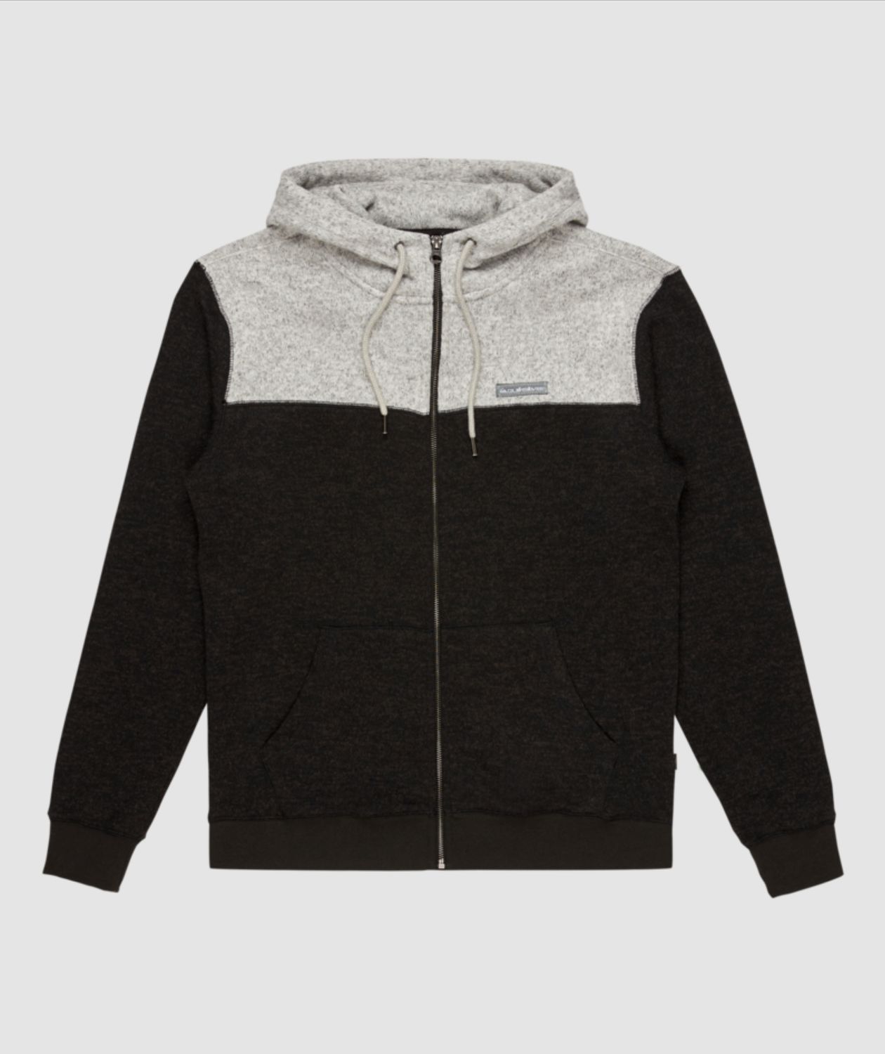 Mens Keller Block Zip-Up Hoodie