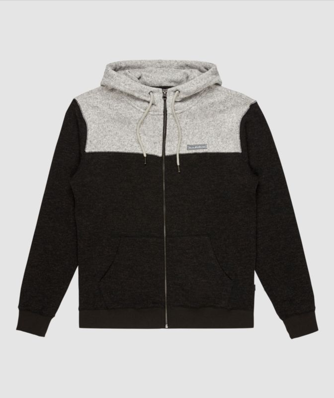 Mens Keller Block Zip-Up Hoodie