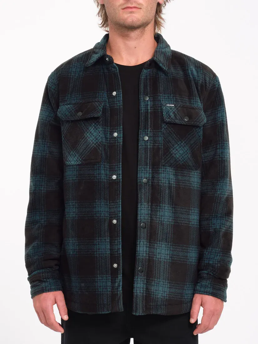 Bowered Fleece Long Sleeve Jacket