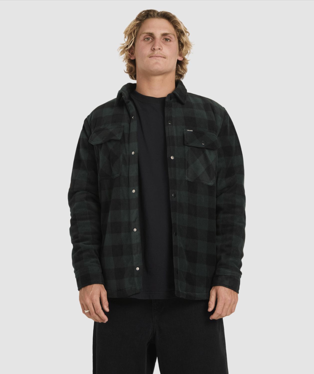Bowered Fleece Long Sleeve Jacket
