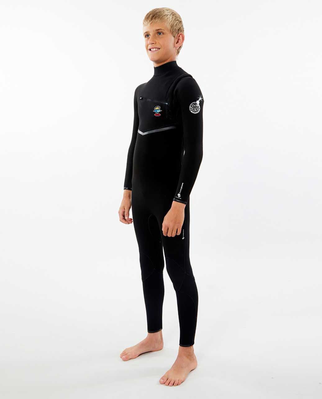 Junior Flashbomb 3/2mm Chest Zip Steamer