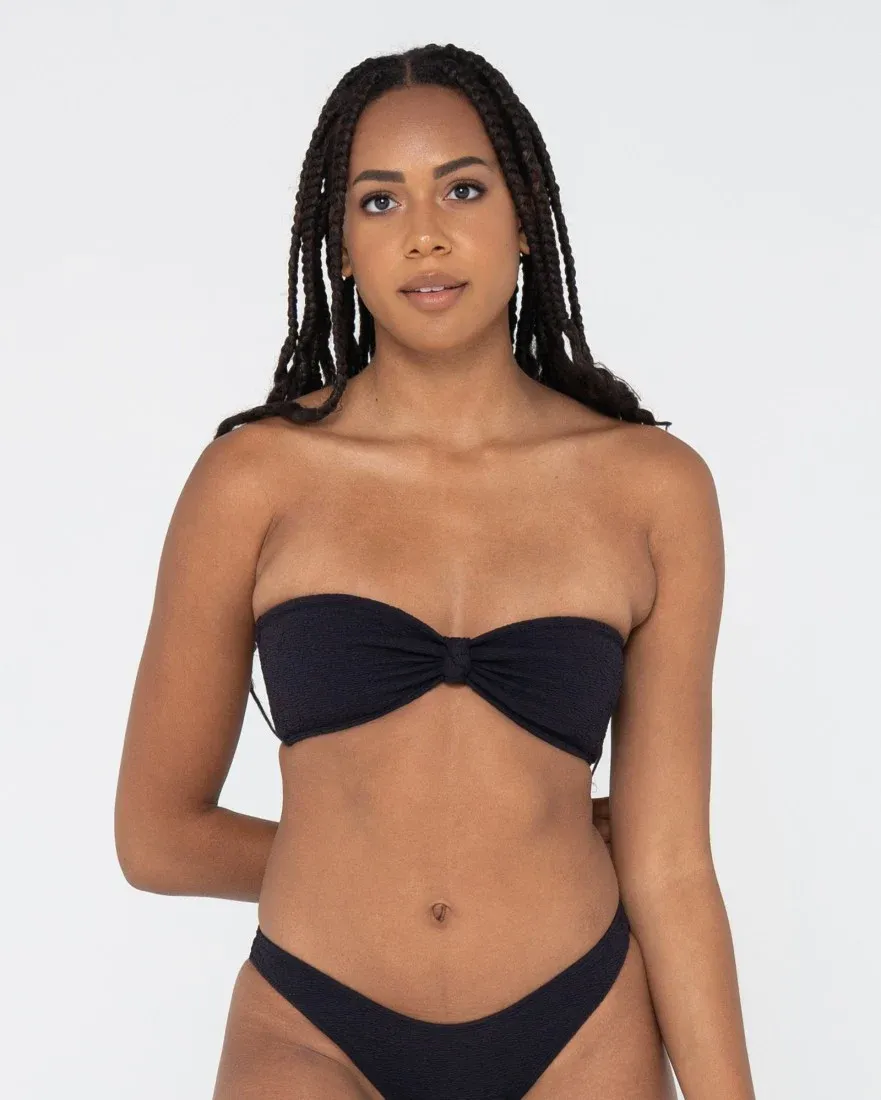 Sandalwood Bandeau Knot Bikini Top
