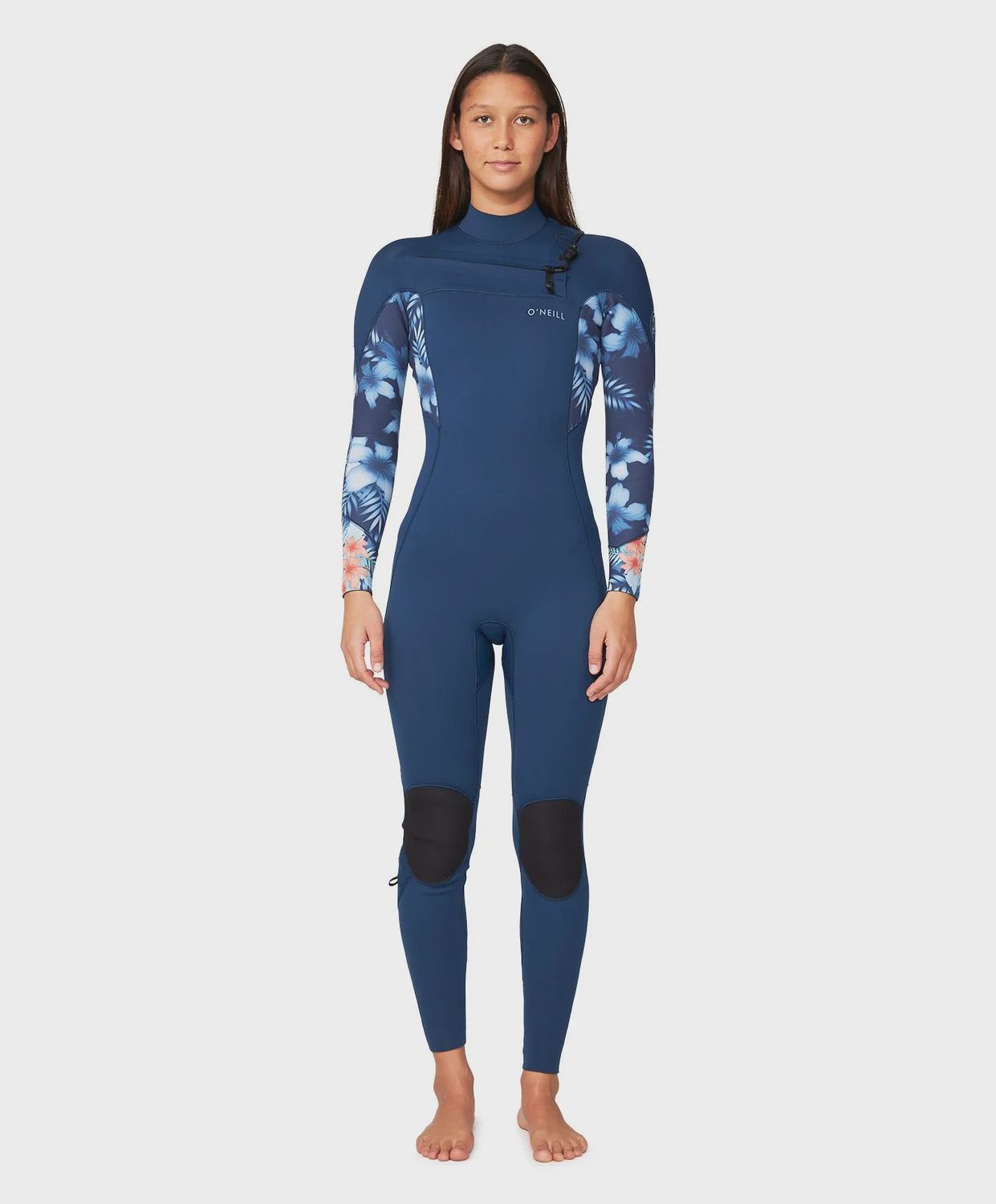 Womens Bahia 3/2mm Steamer Chest Zip Wetsuit