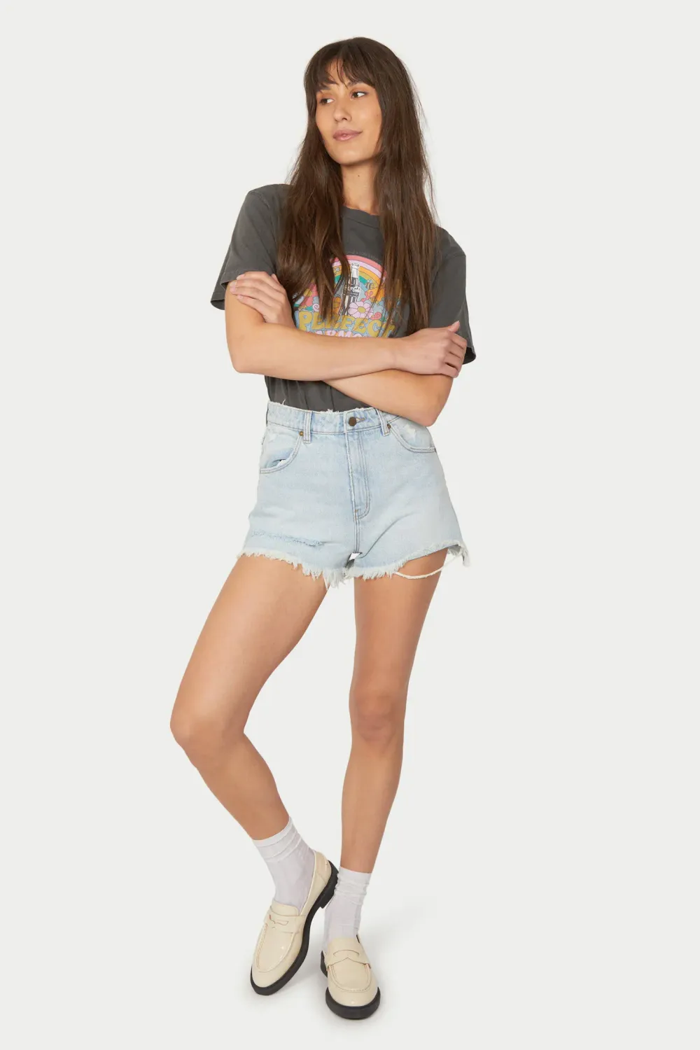 Dusters Short, Color: Layla Bleach, Size: 24
