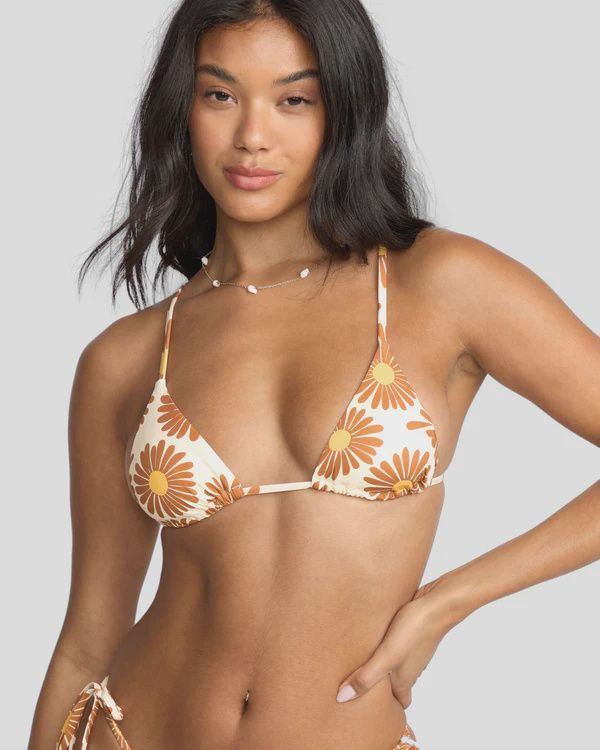 Womens Fresh Daze Mini Slide Triangle Bikini Top
