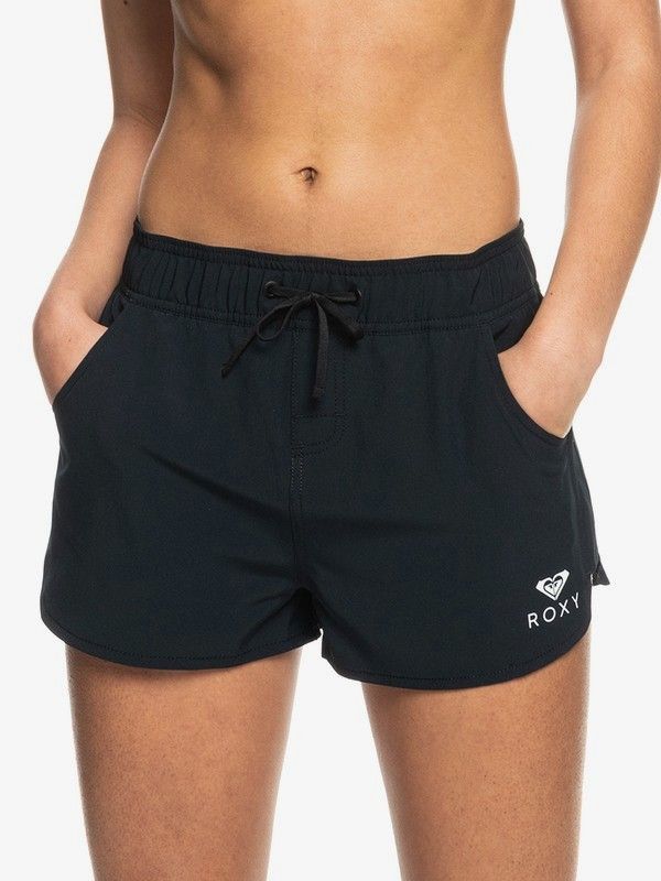 Womens ROXY Wave 2" Board Shorts, Color: Anthracite, Size: XS