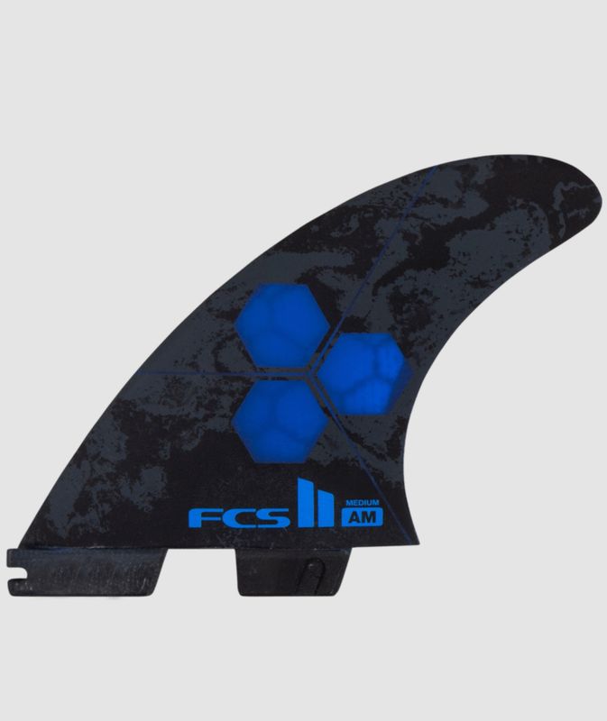 FCS II AM PC Medium Cobalt Quad Rear Retail Fins