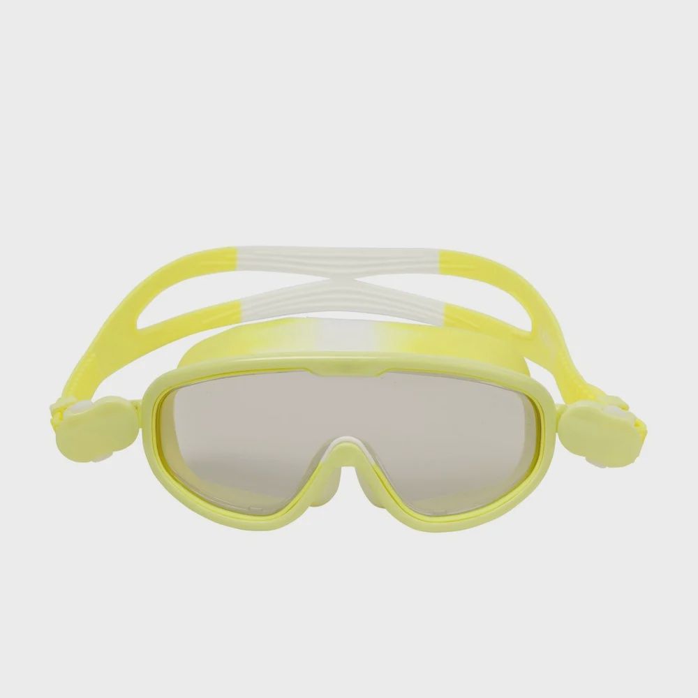 Kids Swim Mask - The Shark Neon Yellow