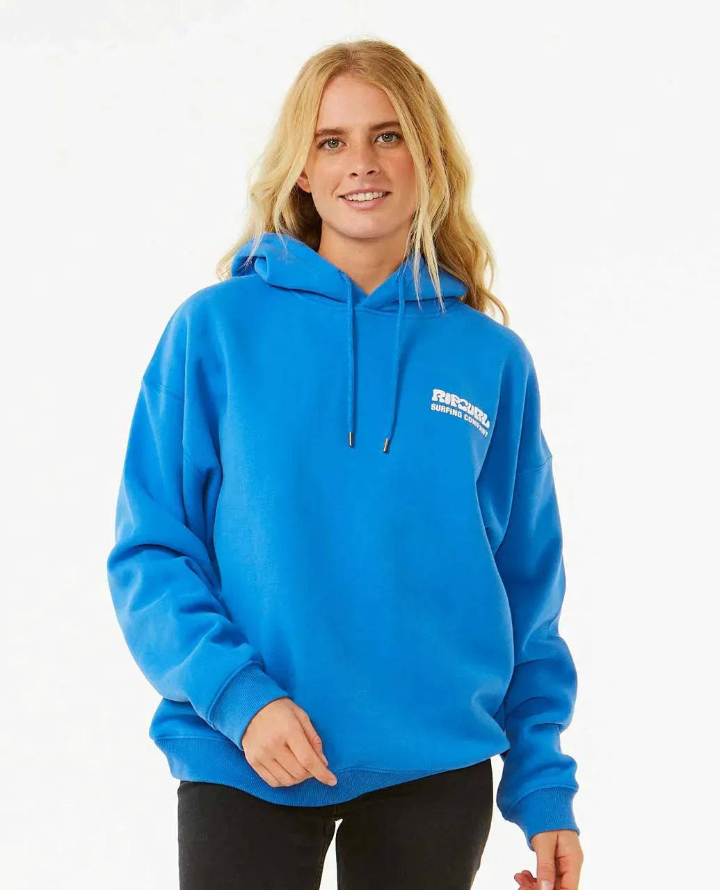 Surf Puff Heritage Hood, Color: Royal Blue, Size: XS