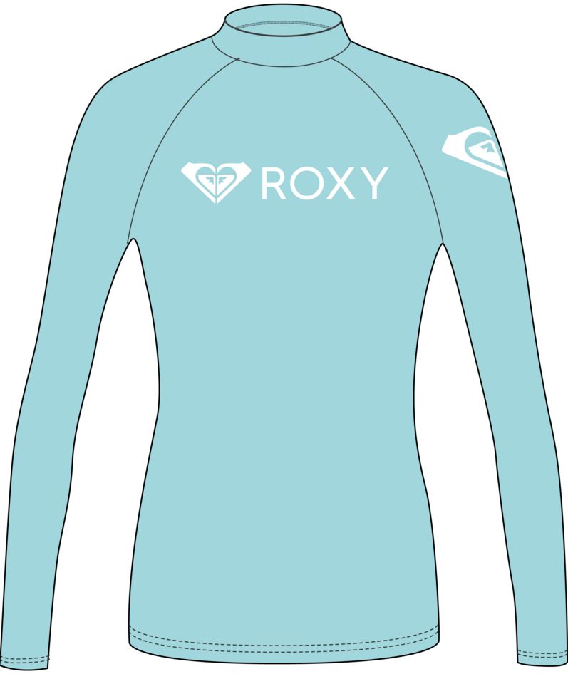 Girls 2-7 ROXY Heater Long Sleeve UPF 50 Rash Vest