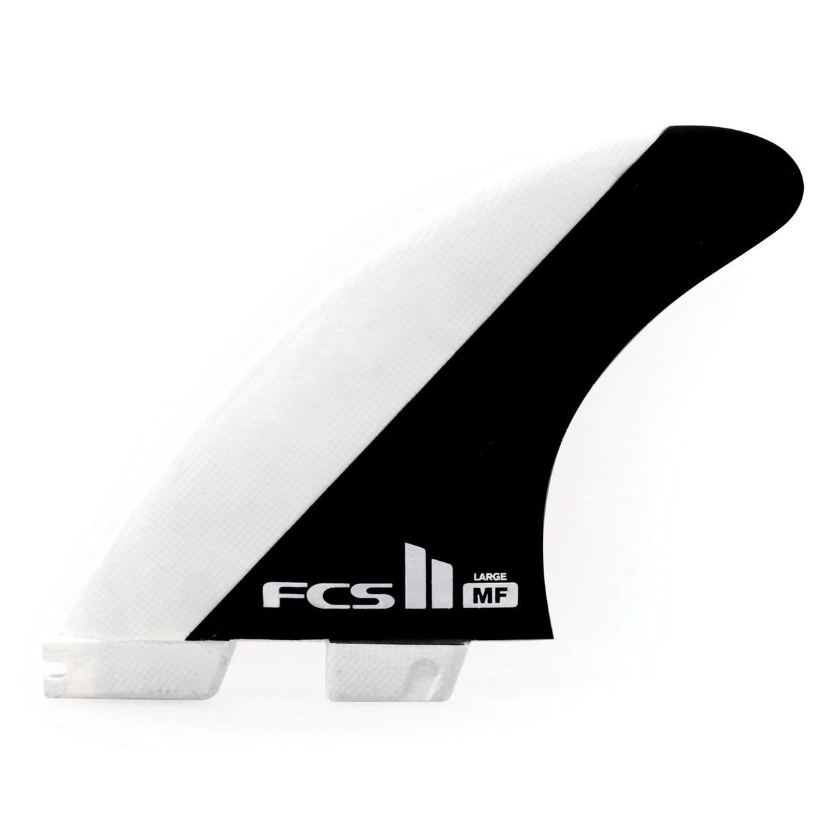 FCS II MF PC Black/White Tri FIns