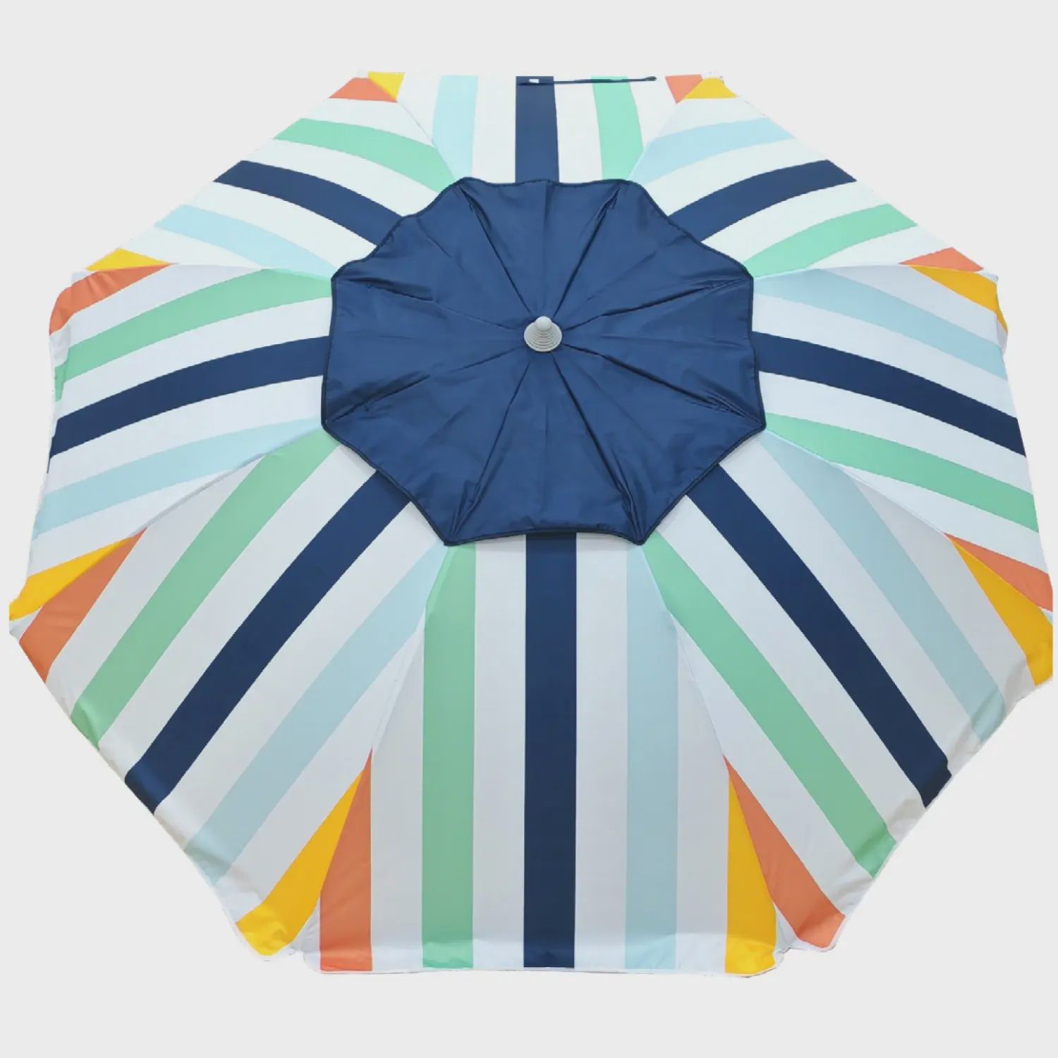 Daytripper 210cm Beach &amp; Shade Umbrella - Summer Multistriped