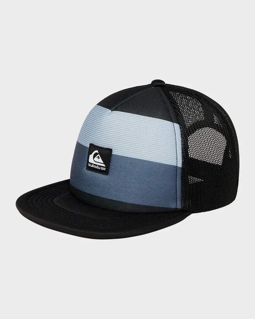 Youth Emu Coop Cap, Color: Black Reconnect Stripe