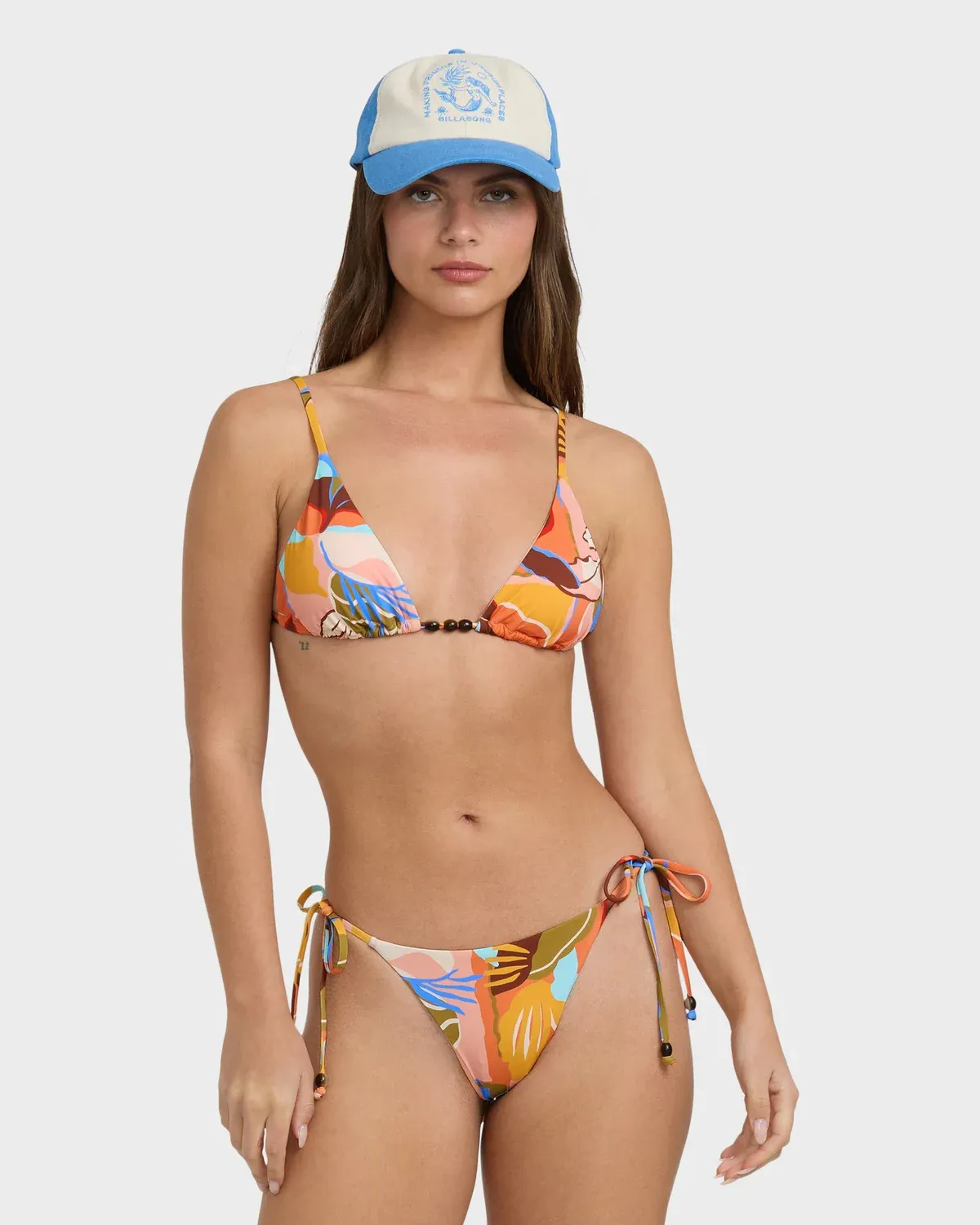 Womens Lei Daze Slide Tall Triangle Bikini Top