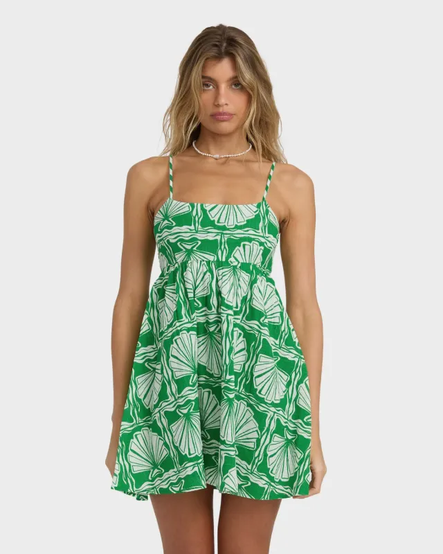 Womens Sea Shell Mini Dress