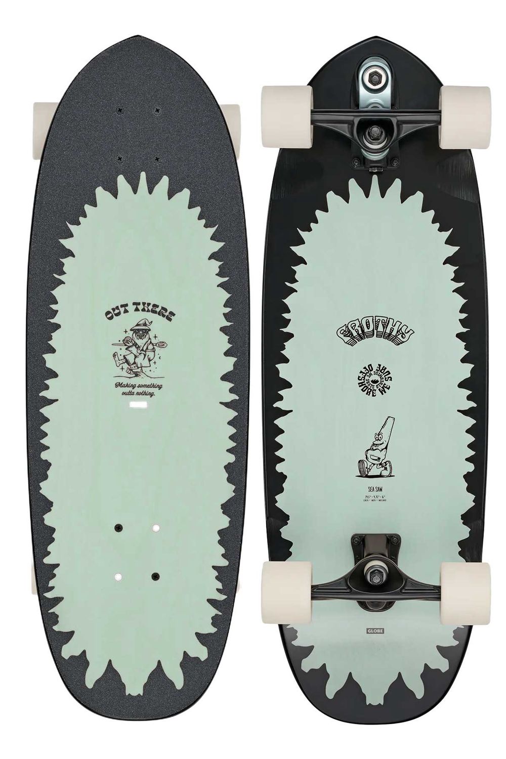 Frothy 30" Surf Skate - Sea Saw