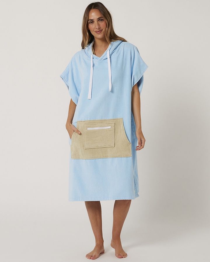 Ladies Hooded Poncho