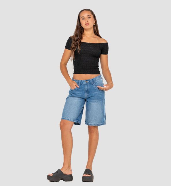 Flip Mommy Low Rise Baggy Jort