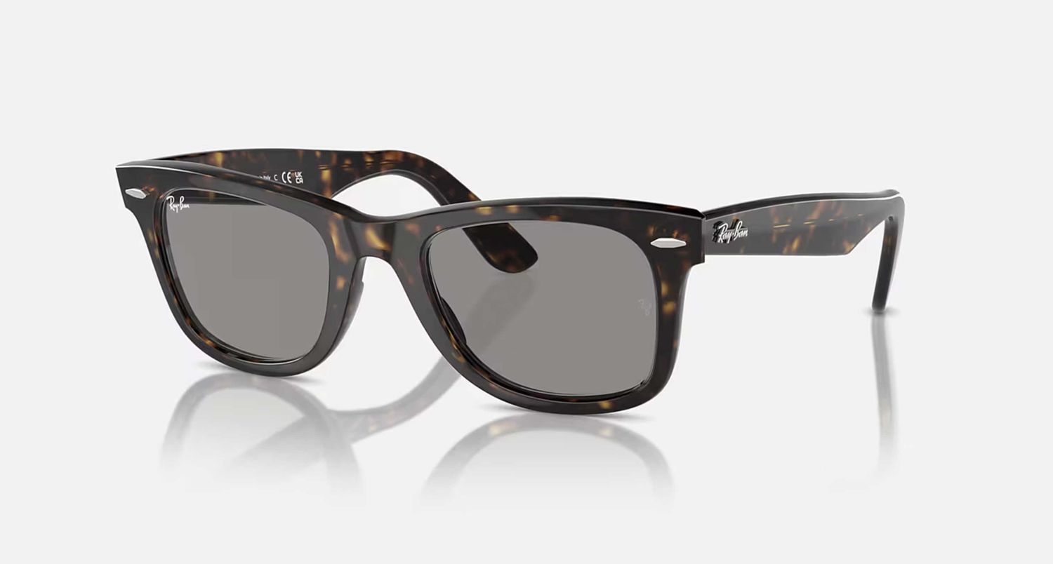 Wayfarer - Havana Frame Green Lense