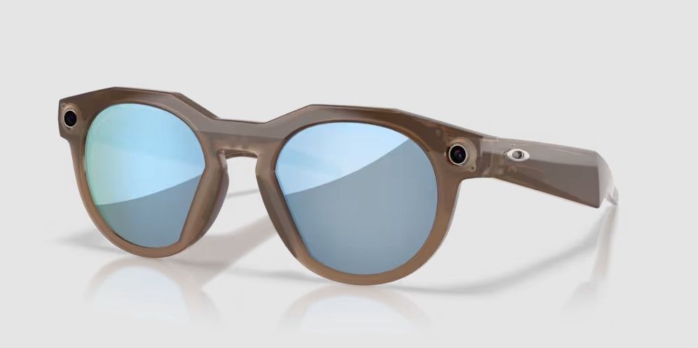 Meta HSTN - Brown Smoke Frame Prizm Deep Water Lenses